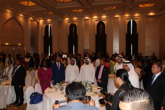 Cross section of guests and participants at SAMEAWS Dubai, 2016