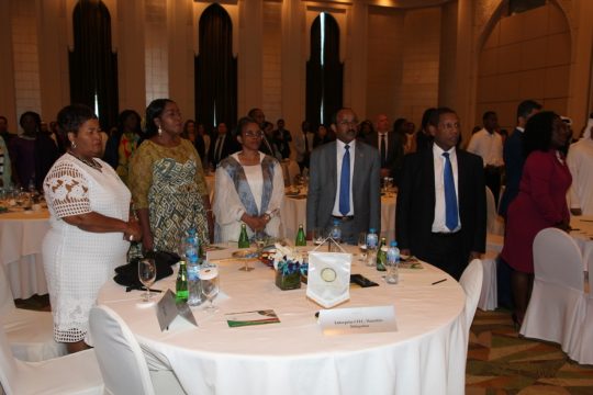 L-R: 2nd Left, H.E Madam Bongi Ngema-Zuma (RSA), Middle H.E Madam Roman Tesfaye (DRE)