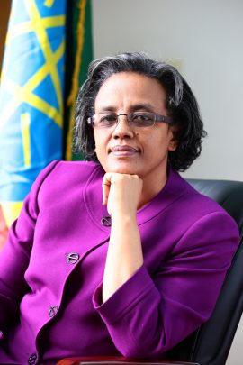 HER EXCELLENCY ROMAN TESFAYE ABNEH-First Lady of the Federal Democratic Republic of Ethiopia