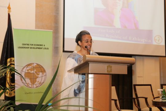  H.E. Madam Roman Tesfaye, First Lady of the Democratic Republic of Ethiopia