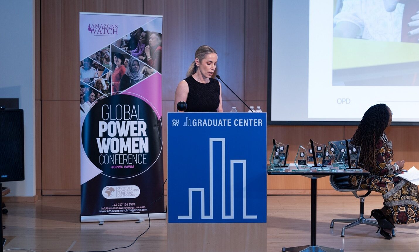 HE Mrs. Leticia Ocampos, First Lady of Paraguay Speaking during the GPWF 2024 New York  Event