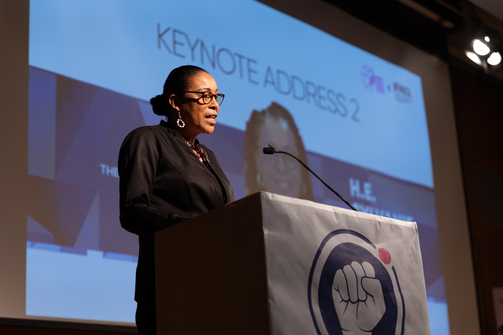 Sylvanie Burton, President of Dominica