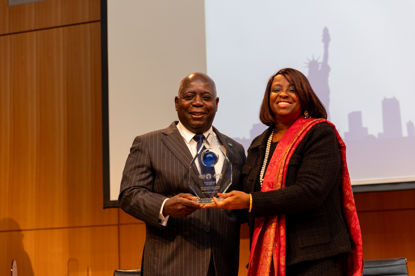 GPF 2025 Awards - Prime Minister Philip Davis and Hon. Reta Jo Lewis
